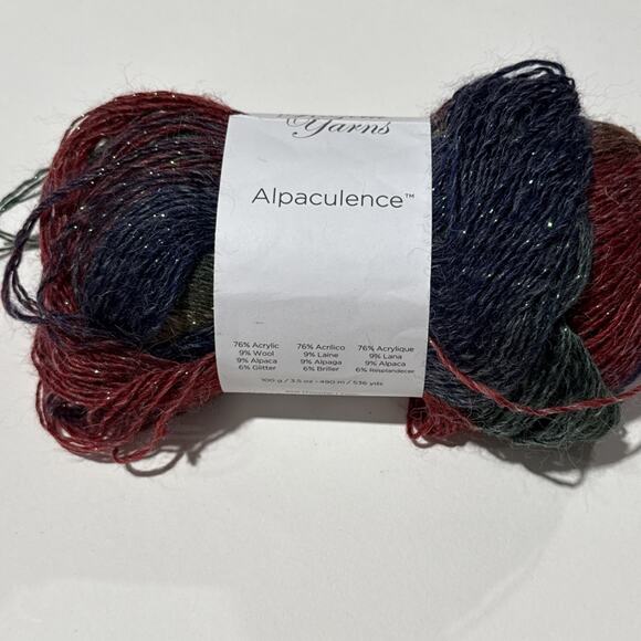 Lot of 6 Mixed Yarn Skeins – Various Brands/Colors, Some Partial, As Is - Picture 3 of 6